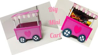 Diy Mini Cart Basket For Gift\By Zehra’s Creation craft diy youtubevideo giftideas [upl. by Eidahs]