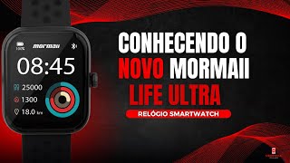 Conhecendo o novo Mormaii Life ULTRA  Relógio Smartwatch [upl. by Delsman]