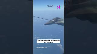 IAF Refuels Egyptian MiG29 Rafale Fighters MidAir [upl. by Mena300]