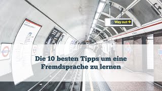 ᐅ Sprachen lernen 💡 Die 10 besten Tipps um schnell eine Fremdsprache zu lernen 📈 [upl. by Aldarcy288]