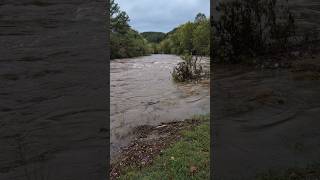 Tuckaseegee River during Helene [upl. by Clellan484]