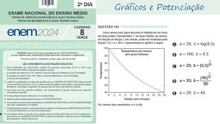 Função Exponencial  ENEM 2024 [upl. by Chastain]