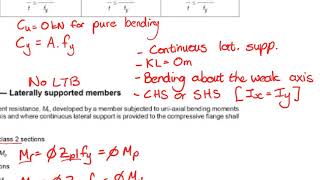 Design of structural steel bending elements  Understanding code requirements and calculations [upl. by Otreblig]