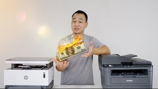 HP Neverstop Laser vs Brother MFC Which one ACTUALLY saves more money [upl. by Inaboy]