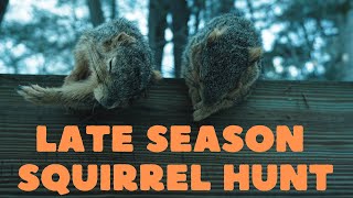 LATE SEASON SQUIRREL HUNT 2024 [upl. by Golding233]