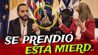 Embajadora de Canadá llama de quotABUSIVOquot a Bukele y así le responde sin compasión [upl. by Analart572]