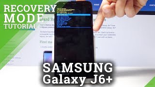 How to Enter Recovery Mode in SAMSUNG Galaxy J6 [upl. by Tarrah]