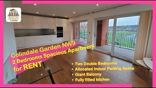 Spacious 2 Bedroom Apartment of Colindale Garden For RENT [upl. by Tallie]