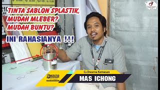 Cara Cepat Menetralkan Tinta Sablon Plastik  Sablon Cup Plastik [upl. by Bettina]