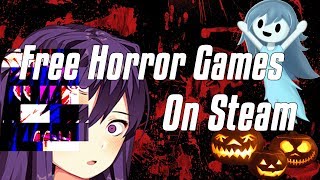 Top 5 Free Horror Games on Steam NEW [upl. by Htiekel]