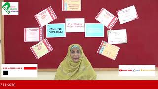 online Montessori diploma and teacher training free workshop karachi pakistan [upl. by Tnomyar]