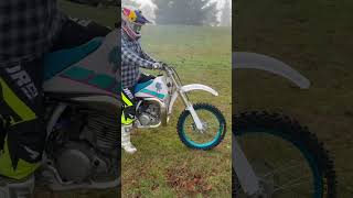 1992 WR500 2Stroke Walk Around [upl. by Arebma]