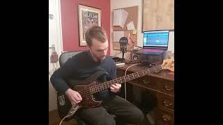 Brianstorm Bass Tremolo Picking Part [upl. by Notlew]