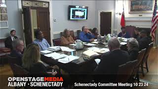 Schenectady City Council Committee Meeting October 21 2024 [upl. by Laise586]