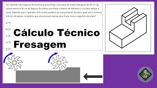 Cálculo Técnico Fresagem Industrial [upl. by Erny]