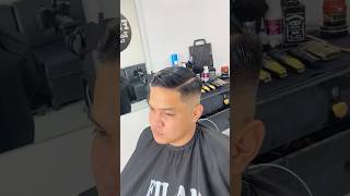 COMB OVERSIDE PART barbershopbacolod haircuttutorials menshaircut filambarbershopbacolod [upl. by Humfried]