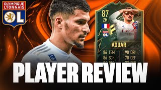 FIFA 22 LIEBE WIE JEDES JAHR AOUAR WINTER WILDCARD PLAYER REVIEW [upl. by Tertius]