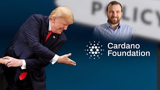 CARDANO CEO BECOMES A TRUMP CRYPTO ADVISOR [upl. by Twitt]