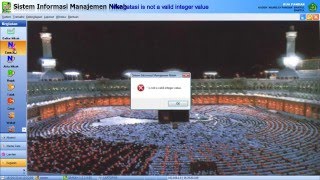 Mengatasi eror is not a valid integer value di simkah [upl. by Kial831]