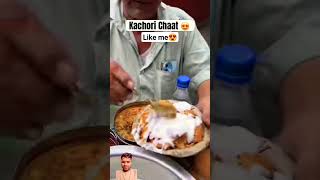 kachori chaat recipe chaataddict food chaatking foodie indianchaat 👍🏼😋 [upl. by Youlton]