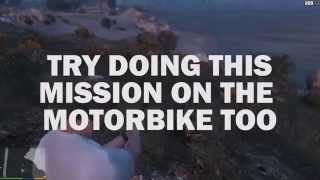 TheHARDway GTA 5 Maudes Missions  Target 3 Glenn Scoville THE HARD WAY  Motorbike Mastah [upl. by Yarod]