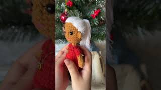 In loving memory Grandma Inlovingmemory handmadegifts christmasgifts crochetdoll dollydelight [upl. by Annoif]