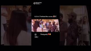 VIJAY in goat movie bloopers 💥💥💥💥💥 [upl. by Jourdan989]