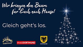 Eröffnung der Weihnachtsstadt Dortmund und Einschalten der WeihnachtsbaumBeleuchtung [upl. by Lorrac885]