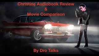 Christine Audio book Review by Dro Talks [upl. by Ahsener]