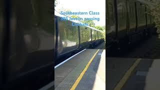 Southeastern Class 395 passing Chilham trainspotting train javelin southeastern class395 [upl. by Yerffoj937]