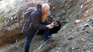 Old mine looking for gold 100 year old Gladstone mine Peachland [upl. by Ceevah]