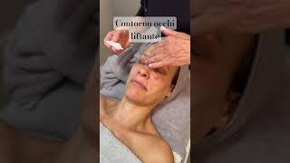 Contorno occhi liftante e levigante con peptidi ad effetto botox ed aloe vera skincare facial [upl. by Alis]