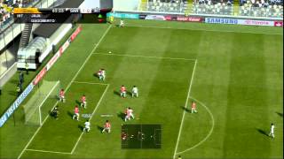 PES 2013 Demo  Game 1 Santos FC vs SC Internacional [upl. by Kimble785]