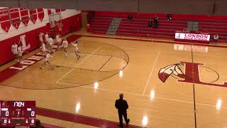 London High School vs WhitehallYearling High School Womens JV Basketball [upl. by Atikir]