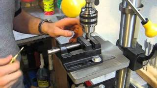 Centerpunch  Drill Press  Tap Guide [upl. by Sybilla]