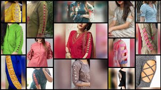 Top 100 trendy sleeves designbaju ke design2022 sleevesdesign bajukidesign trending fashion [upl. by Colligan]