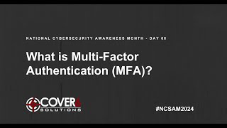 What is MultiFactor Authentication MFA [upl. by Tandi533]