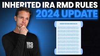 Inherited IRA Required Minimum Distribution Rules Explained 2024 🤓 [upl. by Auohc488]