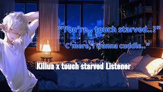 Killua x Touch starved Listener  sleep aid  background music  enjoy [upl. by Dronski]