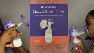 Lansinoh Manual Breast Pump Review [upl. by Letram685]