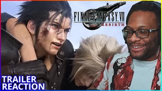 NEW FF7 FAN REACTS TO THE FINAL FANTASY VII REBIRTH TRAILER [upl. by Ardekan]