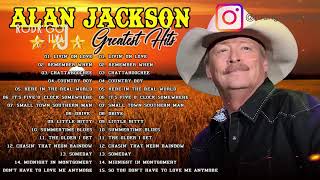 Alan Jackson George Strait Garth Brooks Greatest Hits Full Album  Best Songs by Rodrigo J Silva [upl. by Nyrhtak]