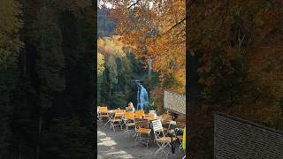 Giessbach waterfall Beiez Switzerland 🇨🇭 wandererduo switzerland travel [upl. by Castra]