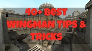 CS TIPS 40 BEST CSGO Wingman Tips amp Tricks ShortDust [upl. by Edniya]