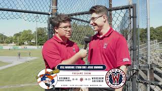 HYANNIS HARBOR HAWKS  WAREHAM GATEMEN  PREGAME SHOW 06282024 [upl. by Copp]