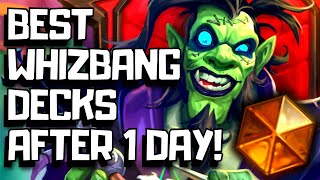 Best Hearthstone Decks In Whizbang After Day 1 [upl. by Belayneh]