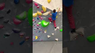 Kid boulder training bouldering climbing training lasportiva [upl. by Rednijar962]