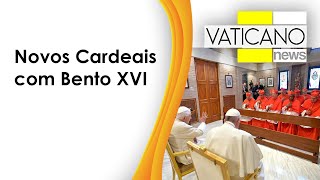 Novos Cardeais com Bento XVI  Vaticano News  30112020 [upl. by Otsirave446]