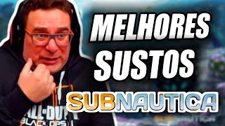 SUBNAUTICA MELHORES SUSTOS DO RICFAZERES [upl. by Asyla]