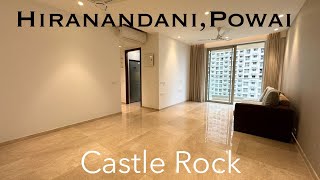 130 Lakhs Rent 2bhk Castle Rock Hiranandani Powai [upl. by Albertson312]